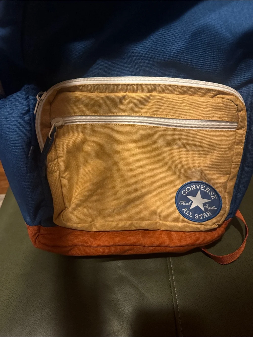 Converse Go 2  Backpack in Blue, Tan & Orange